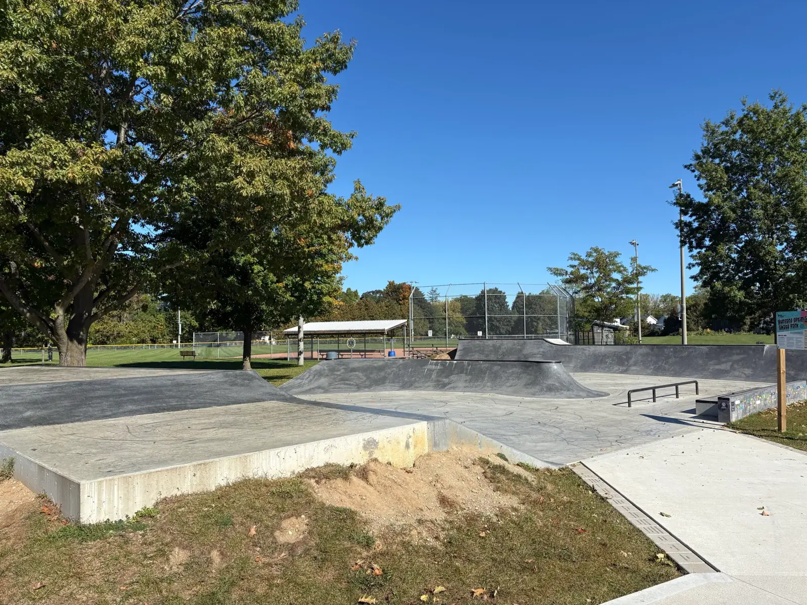 Skate park, Burford, Ontario